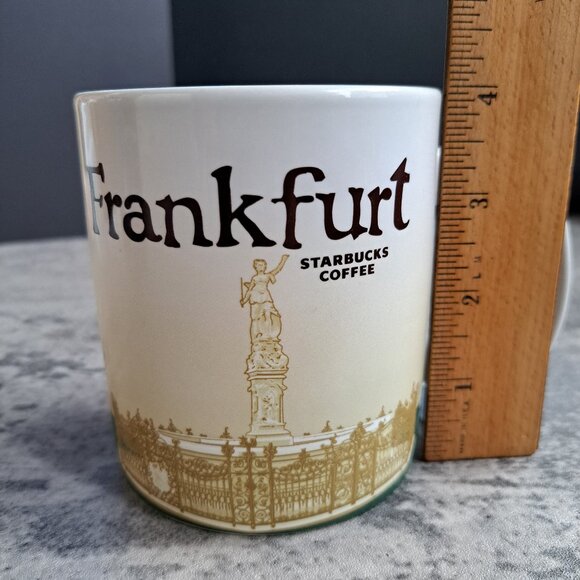 Rare Starbucks Coffee Mug Cup Global Icon  Series, Frankfurt, 16 oz - Picture 6 of 9
